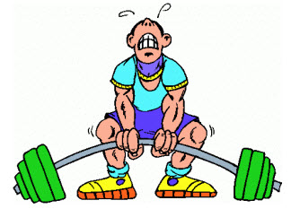 Dr. Z - Weight Training Cartoon