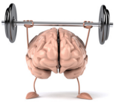 Brain Exercise with Dumbbell